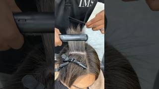 Keratin treatment mens short hair youtube keratintreatment hairstyle fadehaircut botox [upl. by Yren]