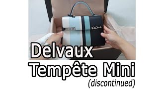 Delvaux Tempête mini 델보 톰페트 미니 [upl. by Aleron]