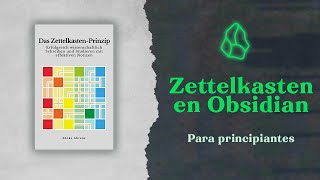 Flujo de trabajo en Obsidian  ¿Cómo uso el Zettelkasten para la universidad siendo polímata [upl. by Leachim]