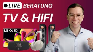 TV amp HIFI Live Beratung  Fernseher Soundbars Kopfhörer amp mehr deals [upl. by Juley]