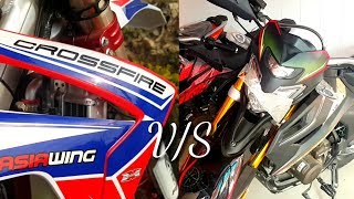 UM DSR VS Crossfire RM250Comparision2019Dirt bikes Nepalprice [upl. by Zsuedat]