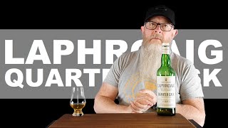 Laphroaig Quarter Cask review 64 with The Whiskey Novice [upl. by Darb]