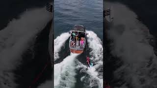 Wakesurfing in Verbania Italy [upl. by Atilrep427]