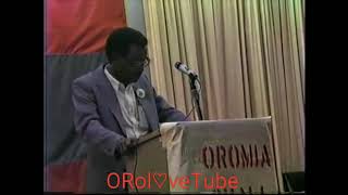 Lencho leta speech 1984 before his selling oromo people to TPLF [upl. by Torrin]