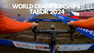 Cyclocross World Championships Tabor 2024  GoPro Lap [upl. by Ardnoid]