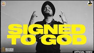 Signed To God Official Video Sidhu Moose Wala  Steel Banglez  The Kidd  RafSaperra  MooseTape [upl. by Amalee]