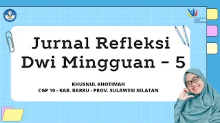 Jurnal Refleksi Dwi Mingguan  5 Model Driscoll [upl. by Nollat401]