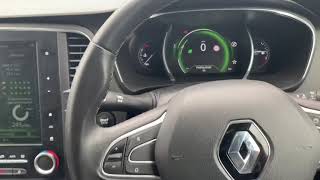 Renault megane tyre pressure light reset [upl. by Anaeerb]