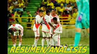 Colombia sub23 11 Perú sub23  Empate agónico importante amistoso [upl. by Hoskinson]