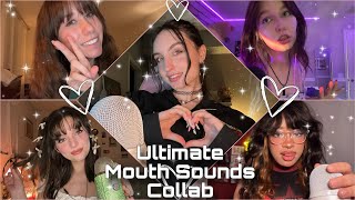 ASMR  THE ULTIMATE FAST amp AGGRESSIVE MOUTH SOUNDS COLLAB 🦋  UNPREDICTABLE TINGLES [upl. by Lenna]