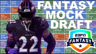 2024 Fantasy Football Mock Draft  12Team 12 PPR  2nd Pick [upl. by Roede]