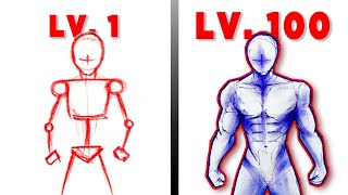 How I Draw anime characters Body easily like a PRO [upl. by Gnim165]