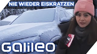 Praktische Lifehacks gegen vereiste Scheiben  Galileo  ProSieben [upl. by Lienahs8]