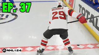 Center Ice Goal  NHL 24  Be a Pro Ep37 [upl. by Aenea]