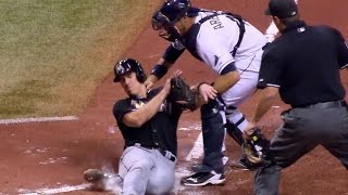 Kiermaier preserves lead throws out Realmuto [upl. by Heaps]