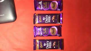 Comparison between dairy milk silk and simple dairy milk [upl. by Oetsira487]