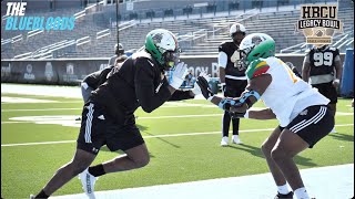 2024 HBCU Legacy Bowl Team Gaither Day 3 OL vs DL Drills 1on1s  The Bluebloods [upl. by Enoved454]