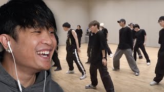 DANCER REACTS TO INSIDE SEVENTEEN ‘MAESTRO’ 안무 연습 비하인드 quotMAESTROquot Dance Practice Sketch [upl. by Olnek467]