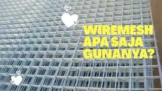 Wiremesh Galvanis 4mm 50x50mm  dpp steel 082133555559 [upl. by Ariew]