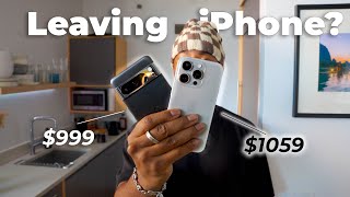 Google Pixel 8 Pro vs iPhone 15 Pro  The Ugly Truth [upl. by Slifka]