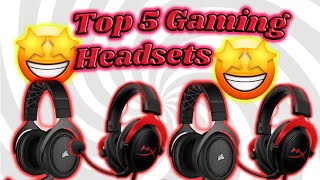 The BEST Gaming Headsets for 2024  Top 5 [upl. by Llerred]