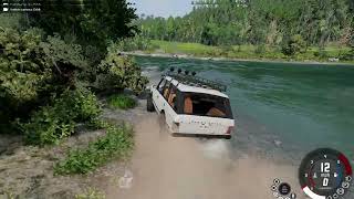 Land Rover Classic River Offroad  Land Rover Classic  Land Rover [upl. by Aonian]