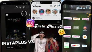 INSTAPLUS v3 ESTILO IPHONE COM TIMER DO REELS NO REPOST BORDAS REDONDAS NO STORIE E QUALIDADE MÁX🥳 [upl. by Hermione]