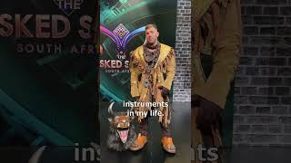 Dricus Du Plessis in BEAST MODE  Wildebeest  The Masked Singer SA shorts [upl. by Aizek]