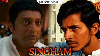 Singham 2011 Movie Dialogues  Parkash Raj  Bollywood Movies Dialogues  Movie Spoof spoofmovie [upl. by Kally]