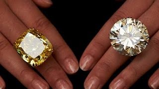 Rare 100 carat diamonds worth millions up for auction [upl. by Porush]