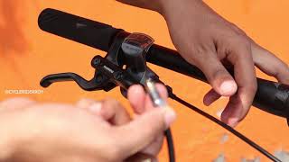 How To Change Hydraulic Brake Hose Cable at Home  MTB Disc Brake Maintenance  Cycle Rider Roy [upl. by Akinej]