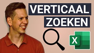 Verticaal Zoeken in Excel [upl. by Retsevel]