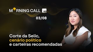 Corte da Selic cenário político e carteiras recomendadas [upl. by Karolyn]