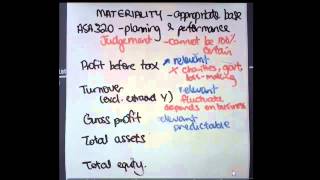 Selecting the appropriate basebenchmark when determining planning materiality [upl. by Alessandra]