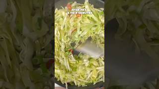 EASY CABBAGE AND EGG RECIPE  Cabbage And Egg Stir Fry recipe cooking cabbage egg vegetables [upl. by Niffirg]