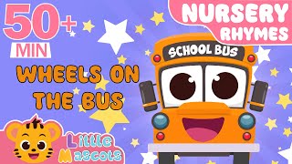 Wheels On The Bus  Thank You Song  more Little Mascots Nursery Rhymes amp Kids Songs [upl. by Vivl]