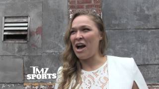 Ronda Rouseys Guide to Hookin Up  THE 1 NoNo Is   TMZ Sports [upl. by Iaka]