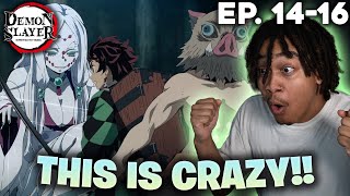 The Spider Demon FAMILY  Demon Slayer Reaction 1x14 1x15 1x16 [upl. by Dolphin569]