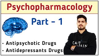 Psychopharmacology Part  1  Antipsychotic and Antidepressants drugs [upl. by Navek]