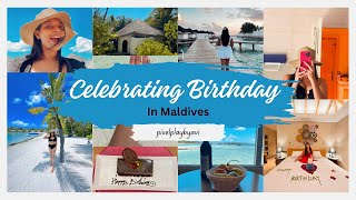 It’s My Birthday  Maldives Vlog 2  සිංහල Vlog [upl. by Idnim]