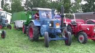 Oldtimer Traktoren Schleppertreffen im Freilandmuseum Bad Windsheim 2013 [upl. by Cassell876]