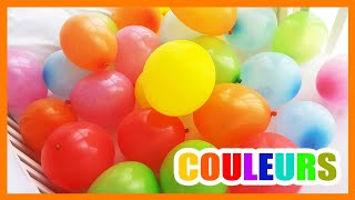 Compétition des couleurs  Apprendre les couleurs avec les ballons surprises  Touni [upl. by Enitsenrae793]