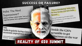 Reality of G20 Summit agenda  Dark Side of India during G20 and its success  G20 Summit India [upl. by Leavelle]