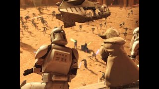 Star Wars Episode II  Attack of the Clones  The Battle of Geonosis Part I  4K ULTRA HD [upl. by Euqinorev133]