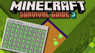 One Chunk Slime Farm ▫ Minecraft Survival Guide S3 ▫ Tutorial Lets Play Ep78 [upl. by Trumann]