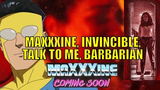 Maxxxine Update Invincible Live Action Talk To Me New A24 Barbarian Director New Movie [upl. by Lemar555]