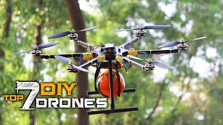 Top 10 DIY Drones 2023  Innovative Drone Projects for Students and Engineers [upl. by Lemart]