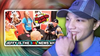 Lance Thirtyacre  JEFFY IS THE SML NEWS ANCHOR Reaction [upl. by Ecenahs]