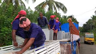 Bangalore stone box cut ₹ 100  Square Feet I മനോഹരമായ natural stone unloading I Jigani  PART 1 [upl. by Roderic275]