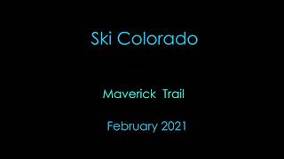 Skiing Colorado at Powderhorn Mountain Resort  Maverick Trail [upl. by Nnaharas733]